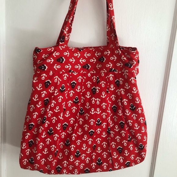 ✨Like New!✨ Excellent condition Anchor print shoulder/hand bag - Picture 4 of 6